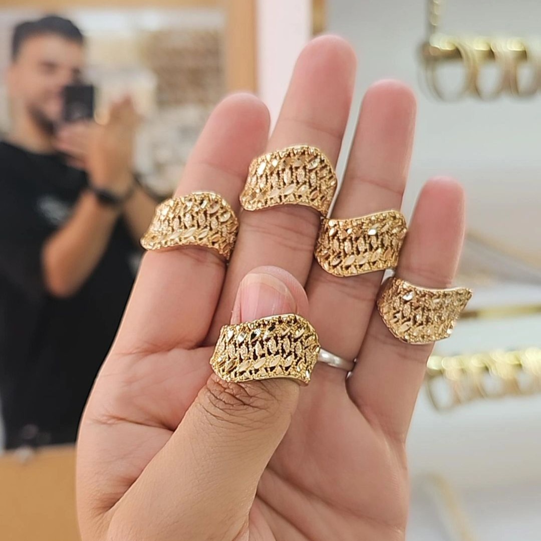 انگشتر مادام العمر طرح طلا ( 12 )